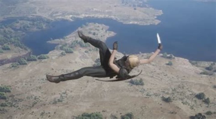 Red Dead Online players are flying outside the map using a wibbly wobbly bridge