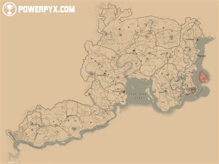 
Red Dead Redemption 2 Full Map