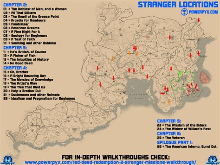 Red Dead Redemption 2: Where To Find All The Strangers | Quest Locations