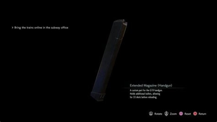 
Resident Evil 3 – How to Get Extended Magazine for the Handgun