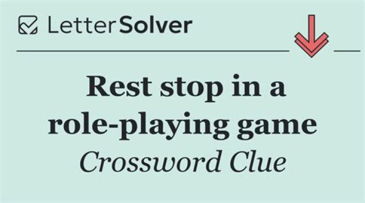 Rest stop visitors crossword clue answer