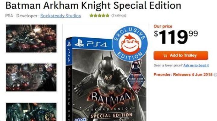 
Retailer Offering ’60s Costume And Batmobile In Batman: Arkham Knight