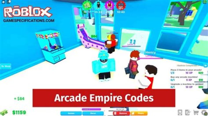 Arcade Empire Codes (January 2022) Roblox