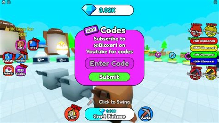 Roblox Block Miner Codes (February 2024)