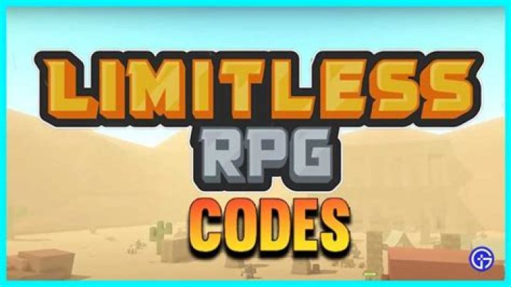 NEW Limitless RPG Codes (May 2021) - Roblox