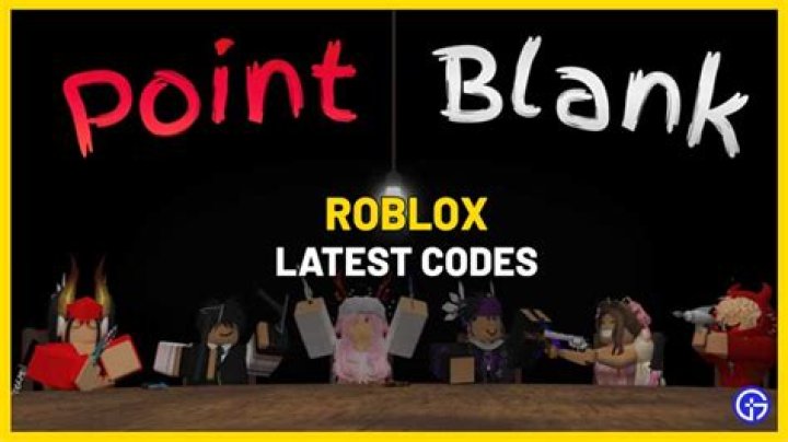 Roblox Point Blank Codes (June 2022)