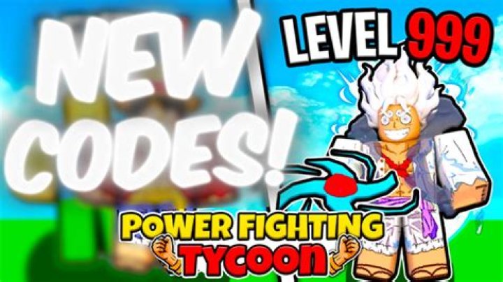 Roblox Power Fighting Tycoon Codes (June 2022)