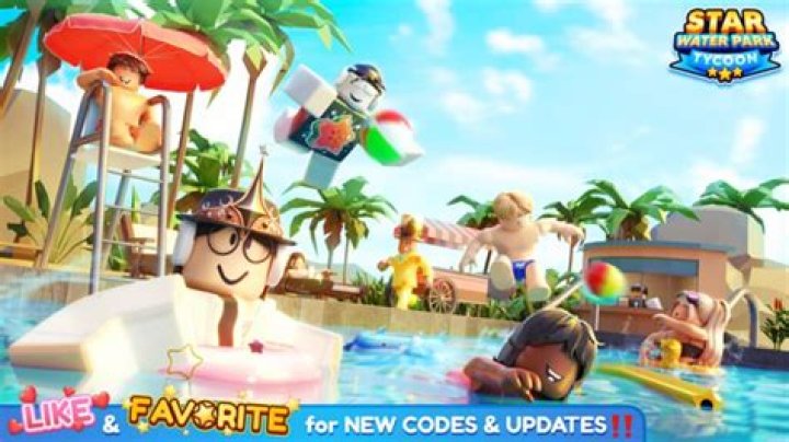 Roblox Star Water Park Tycoon Codes (June 2022)