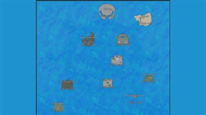 Roblox True Piece map breakdown and quest locations