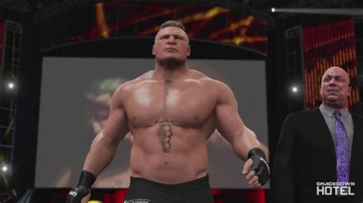 
Rumor: First WWE 2K17 Screenshots Leaked For Brock Lesnar And More