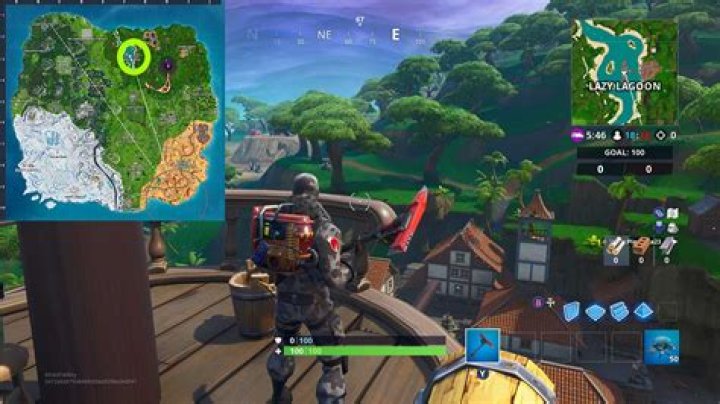 
Secret Star Location in Fortnite Season 8 Week 1