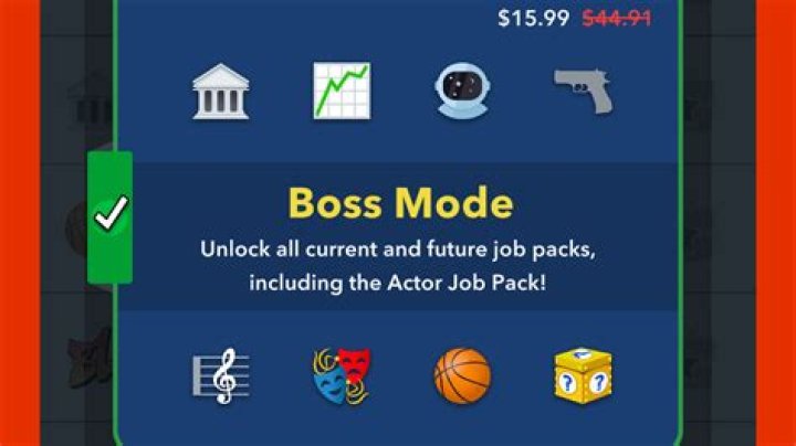 Should you get the Actor Job Pack or Boss Mode in BitLife?