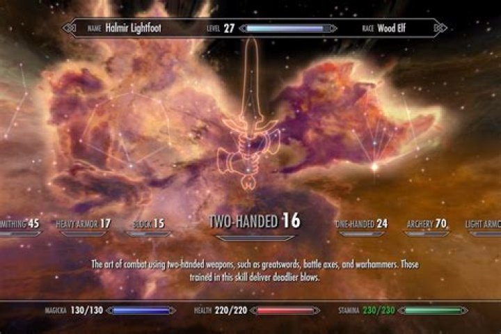 Skyrim Warrior Skills - how to max One-Handed, Archery, Heavy Armor, Light Armor, Two-Handed and Block