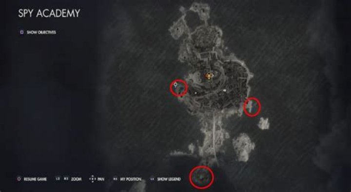 Sniper Elite 5: All Mission 3 Starting Locations