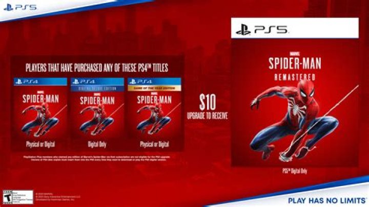 Spider-Man Remastered: PS4 Save Game Files Won't Be Compatible With PS5