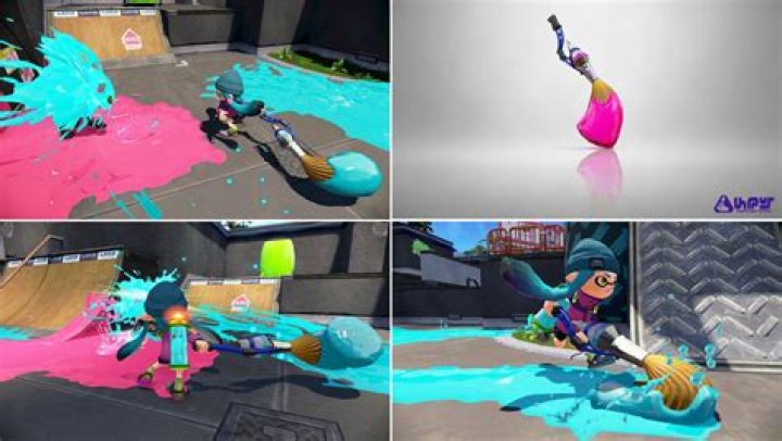 
Splatoon’s Cool New Paintbrush Weapon Arrives Today