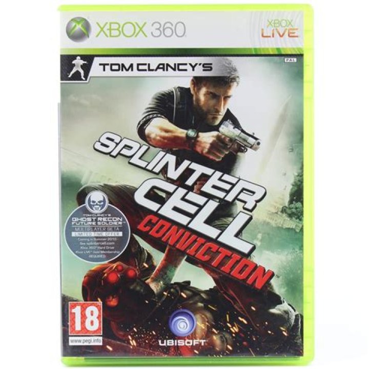 
Splinter Cell Conviction Sells 1.8 million copies in first month