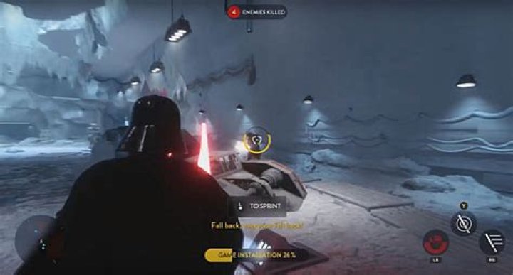 Watch: You can play as Darth Vader while Star Wars Battlefront installs