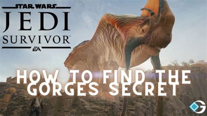 Star Wars Jedi: Survivor - How to Find the Gorges Secret