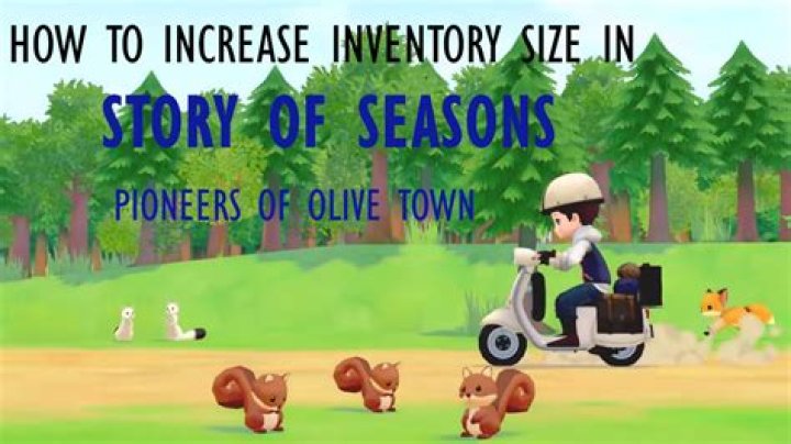 
Story of Seasons Pioneers of Olive Town: How to Increase Inventory Size
