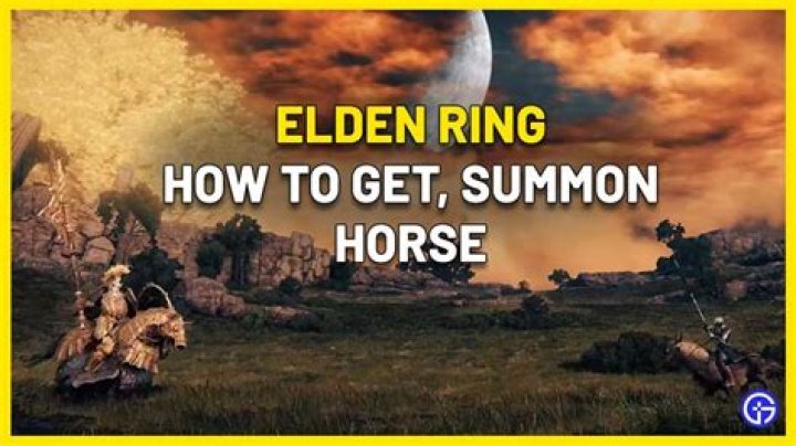 How To Get, Summon, Heal Horse Mount In Elden Ring