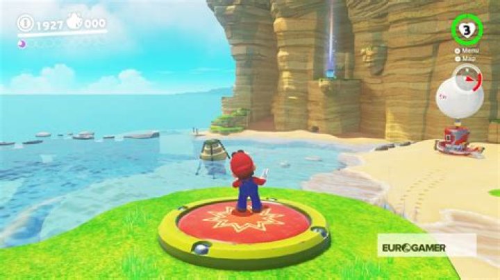 Super Mario Odyssey - Multi Moon Atop The Falls