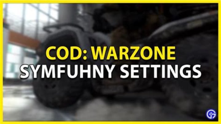 Symfuhny COD Warzone Settings 2022