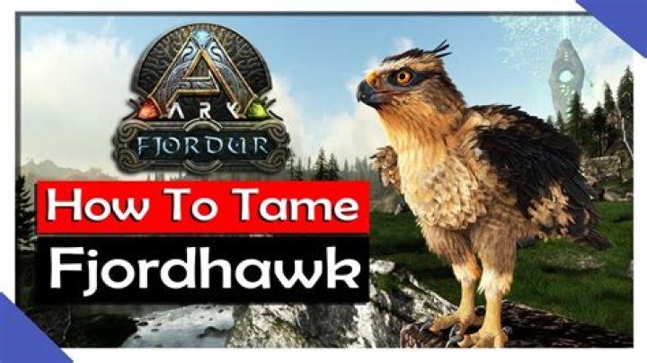 ARK Survival Evolved - How To Tame Fjordhawk (Location)