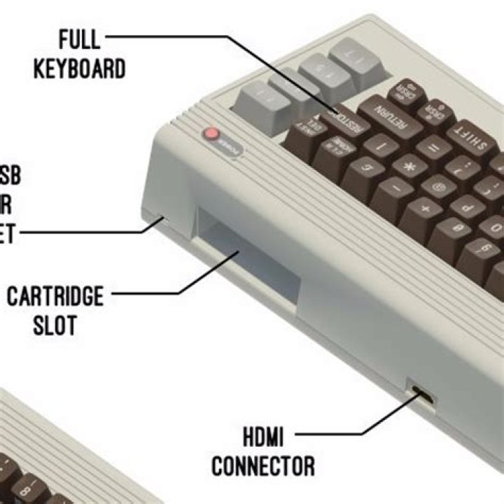 The 64 is an unofficial reimagining of the Commodore 64