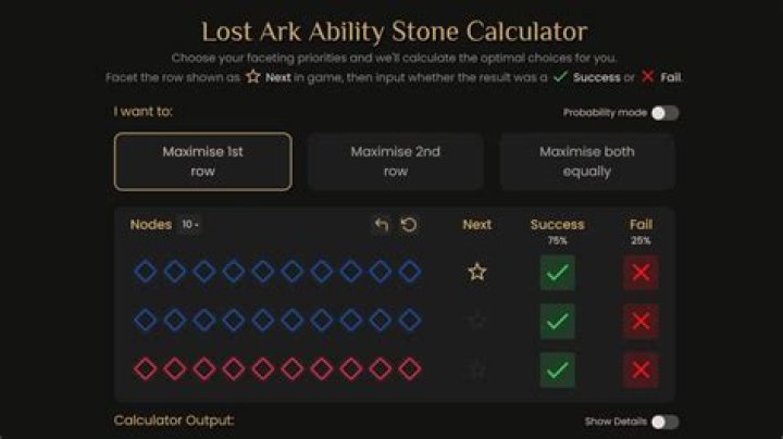 The best Ability Stone calculator for Lost Ark, and how to use it