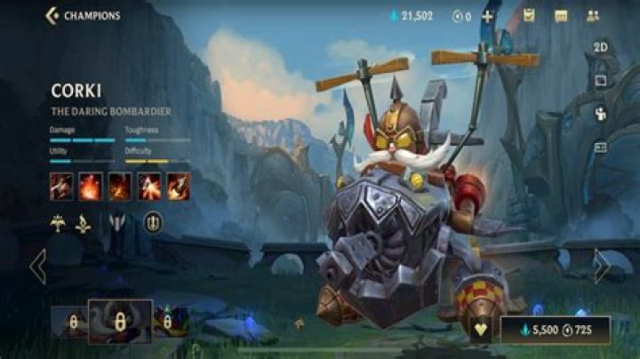 The best Corki build in League of Legends: Wild Rift – cost, abilities, skins