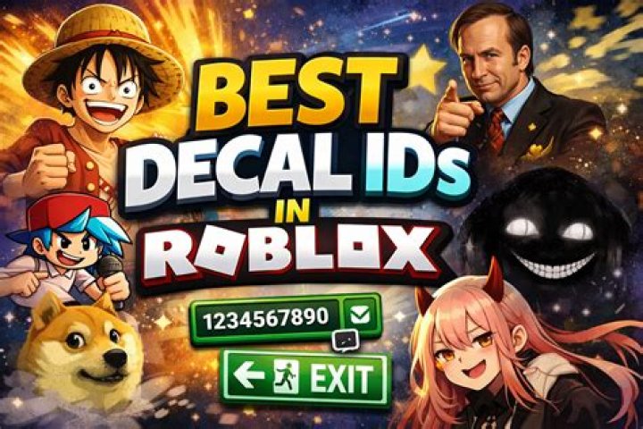 The best Roblox Decal IDs, and how to use them