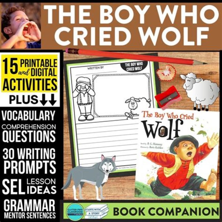 “The Boy Who Cried Wolf” moralist Word Hike – Answers