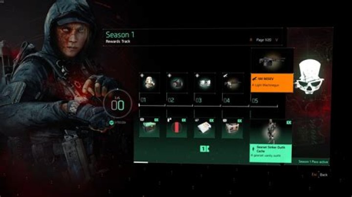 
The Division 2 – Season 1 Free Rewards