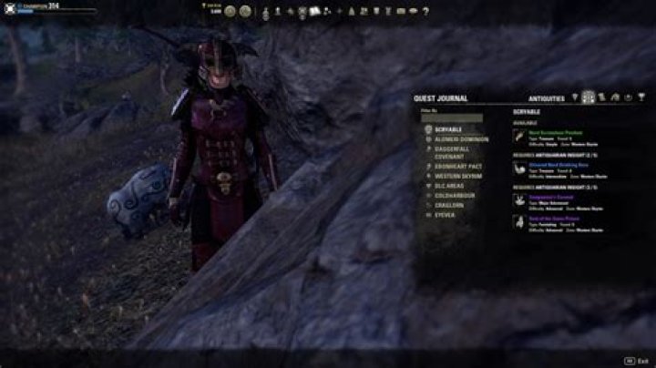 
The Elder Scrolls Online – Scrying Basics Guide, How to Scry Antiquities