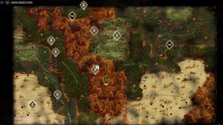 The full Weird West map, revealed