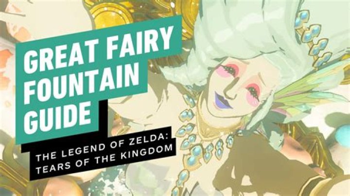 Tears of the Kingdom - Great Fairy Fountain Maps & Cost in TotK