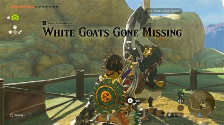 Tears of the Kingdom - How to Complete White Goats Gone Missing