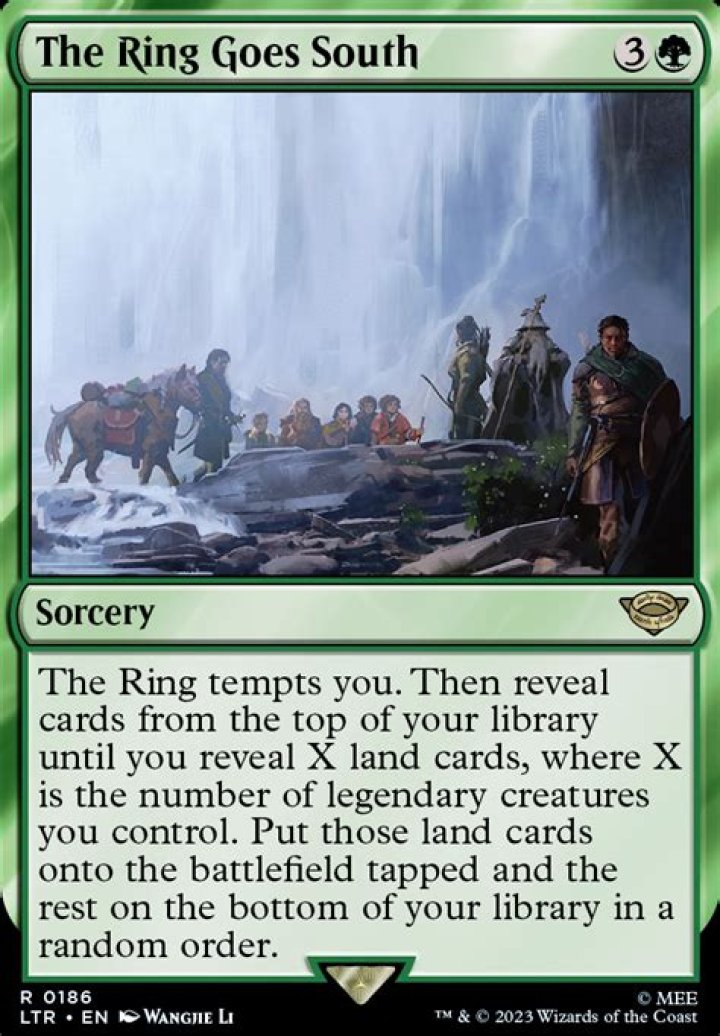 The Ring Goes South (Prerelease) (The Lord of the Rings) | Promo: Date Stamped