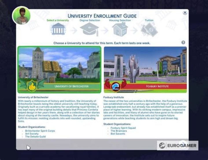 The Sims 4 University Degrees, Careers and Distinguished Degrees in the Discover University expansion explained