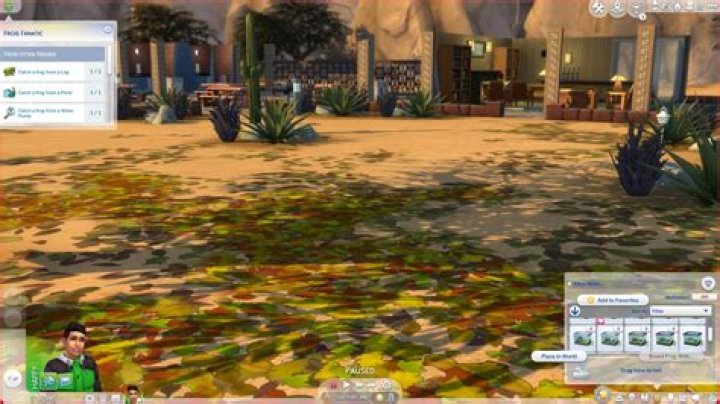 The Sims 4 Frog Fanatic scenario guide, from catching to breeding frogs