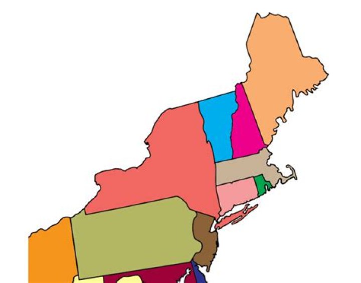 The States of the Northeast Labeling Interactive Quiz