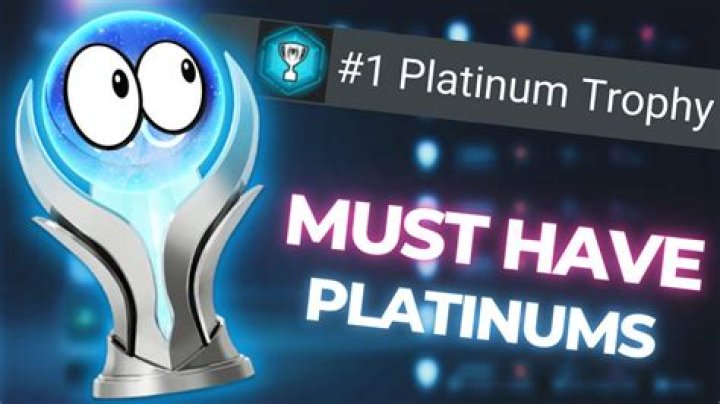 These are the most achieved Platinum Trophies