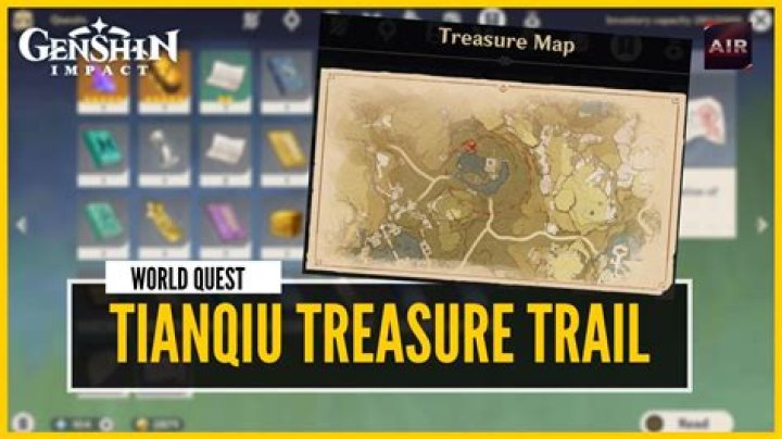 Tianqiu Treasure Trail world quest - Genshin Impact