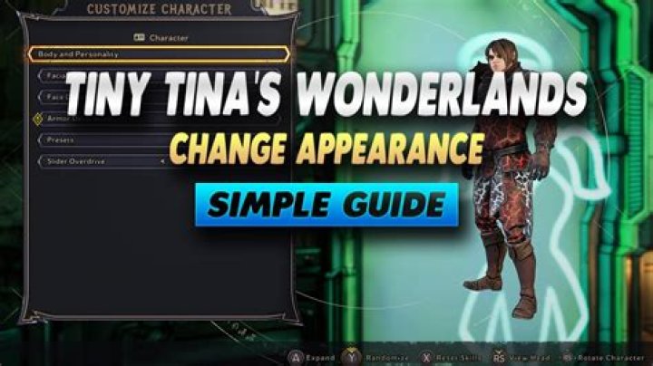 
Tiny Tina’s Wonderlands: How to Change Appearance