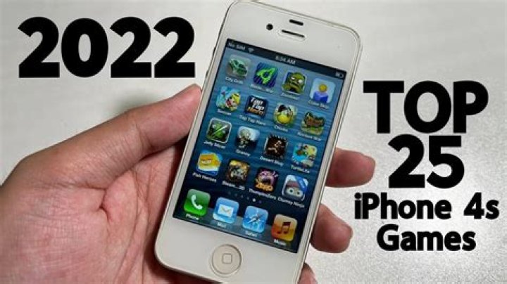 Top 10 Best iPhone 4S Games