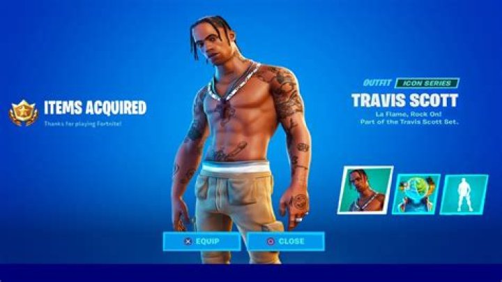 Travis Scott to Premiere Latest Song Astronomical in Fortnite; New Icon Series Skin Revealed