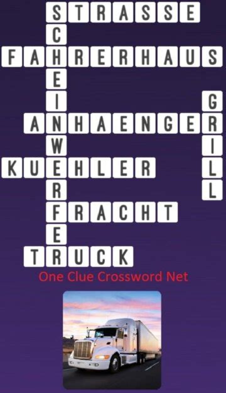 Truckers truck crossword clue answer