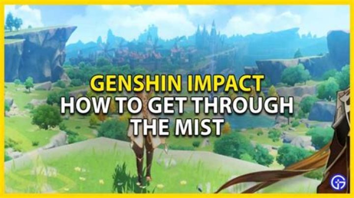 How To Get Through & Clear The Mist On Tsurumi Island Genshin Impact