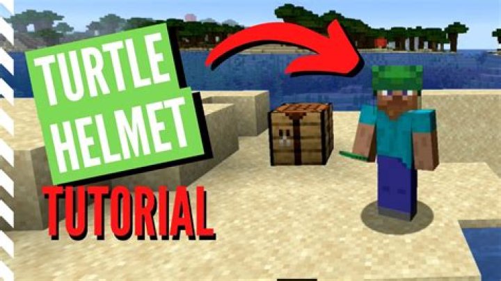 Minecraft: How To Get A Turtle Shell Helmet